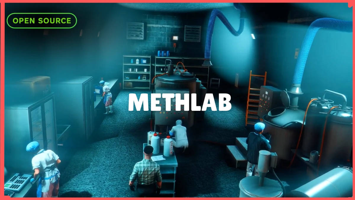 Methlab MLO FiveM | Hidden Scrapyard Drug Lab | Open Source
